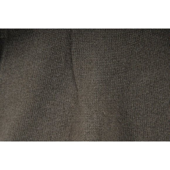 Marni Womens U Neck Sweater Size 40 Olive Green Cashmere Pullover Long Sleeve - Picture 5 of 14